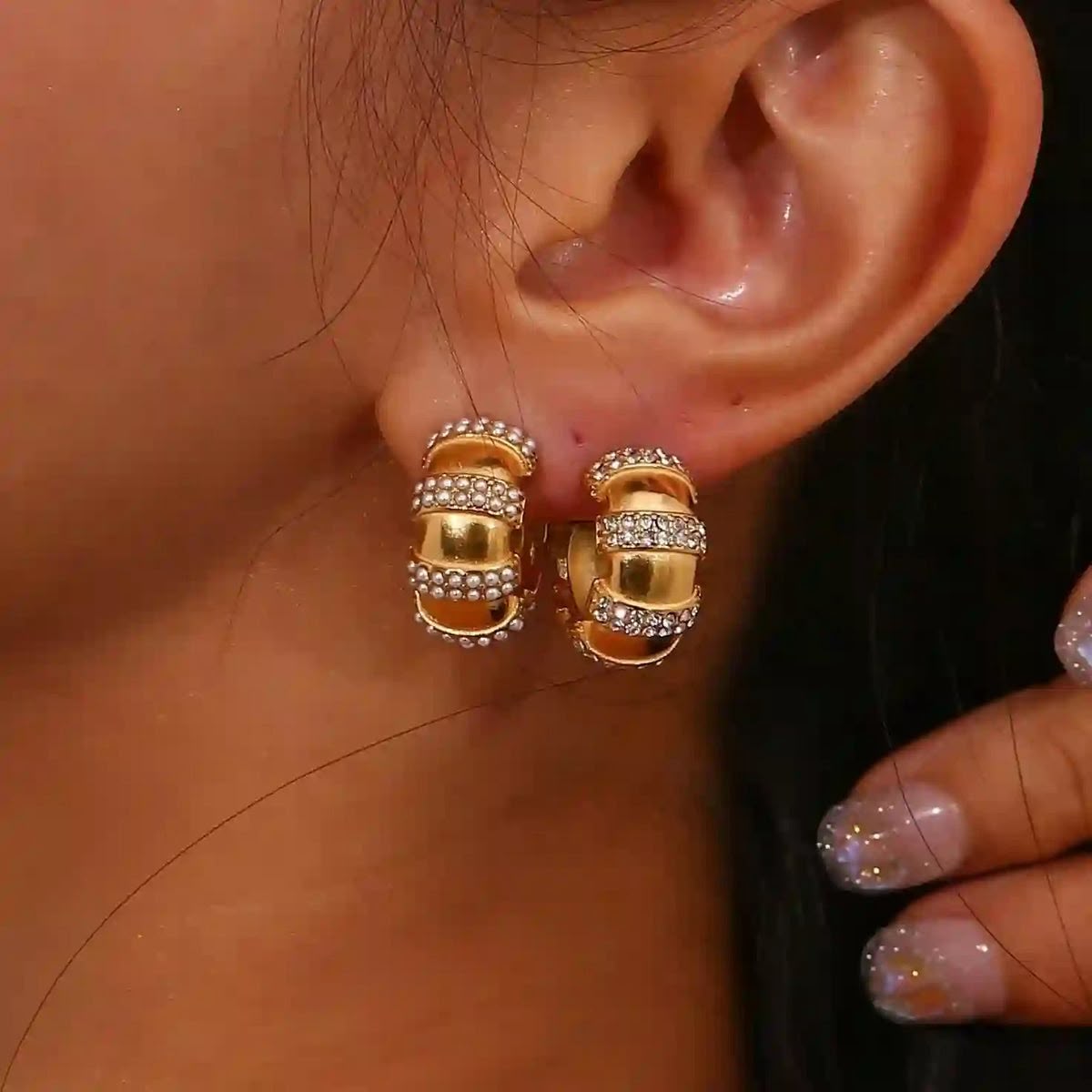 luxury stone Earing st