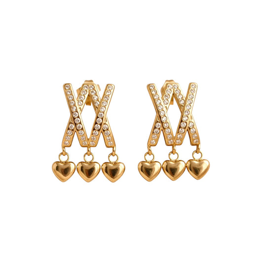 luxury  stone  Earing