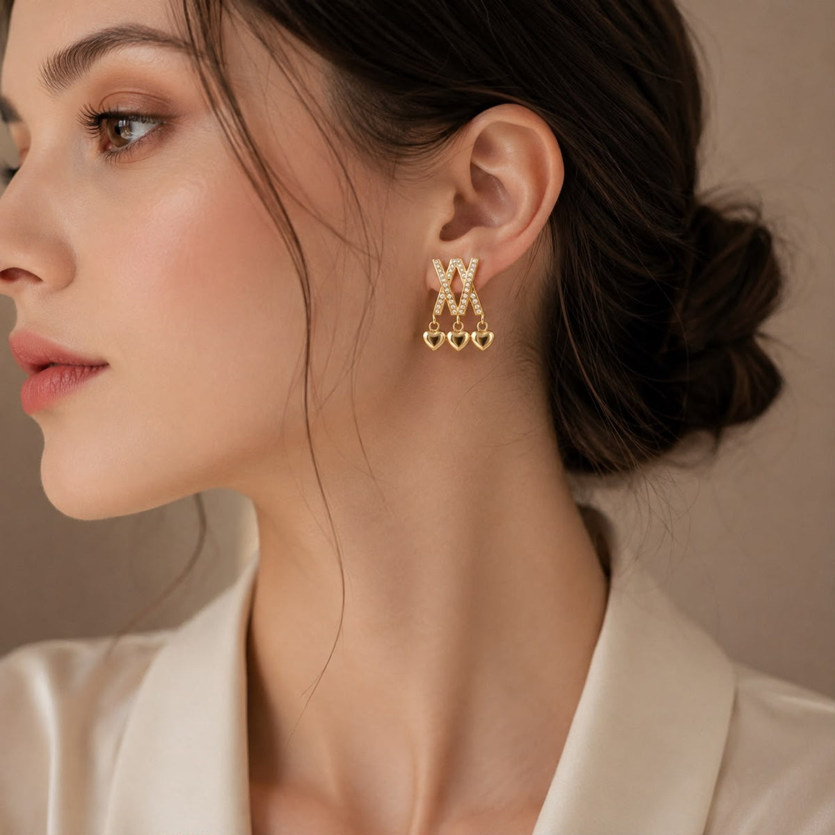luxury  stone  Earing