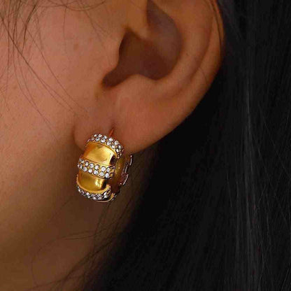 luxury  stone  Earing  st