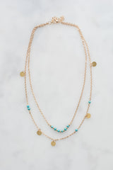 Dainty Gold Pendant Necklace